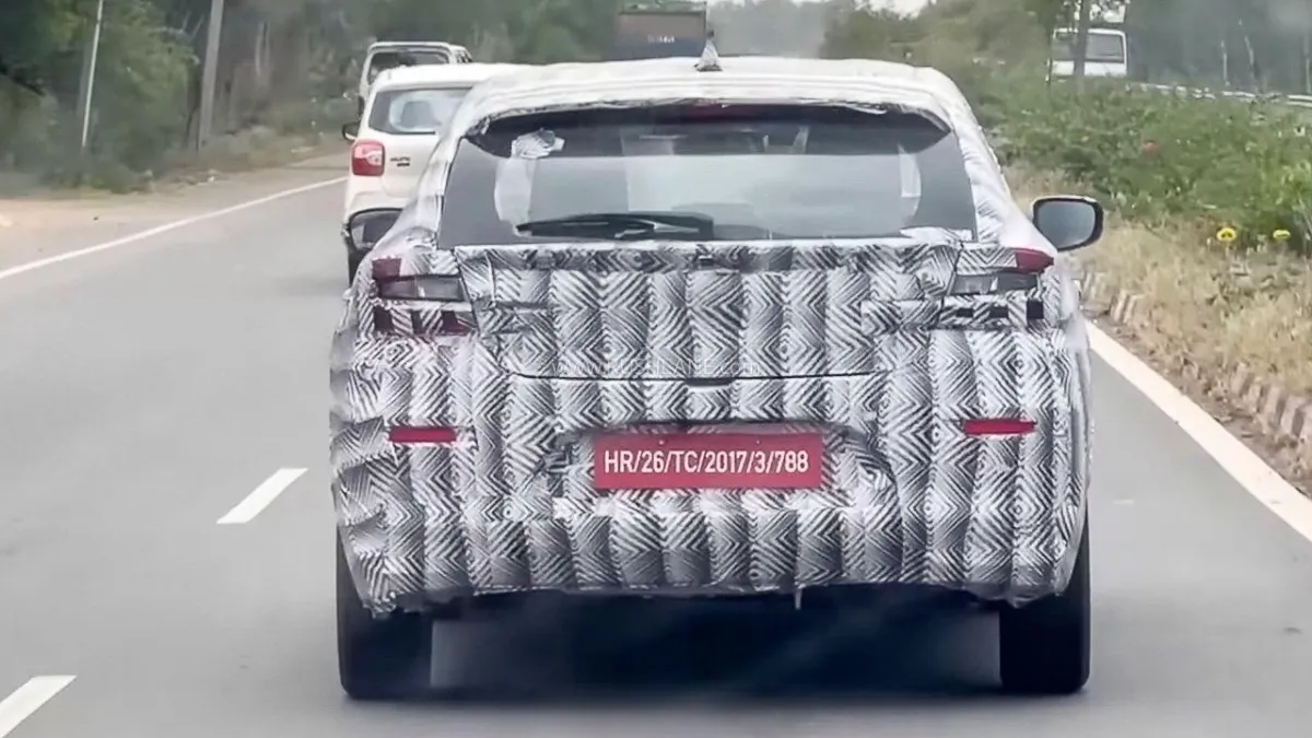 2026 Maruti Baleno Facelift Spied